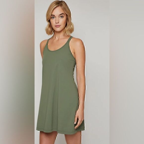 NWT 4 Laps Vitality Dress “Thyme” green - Picture 2 of 12